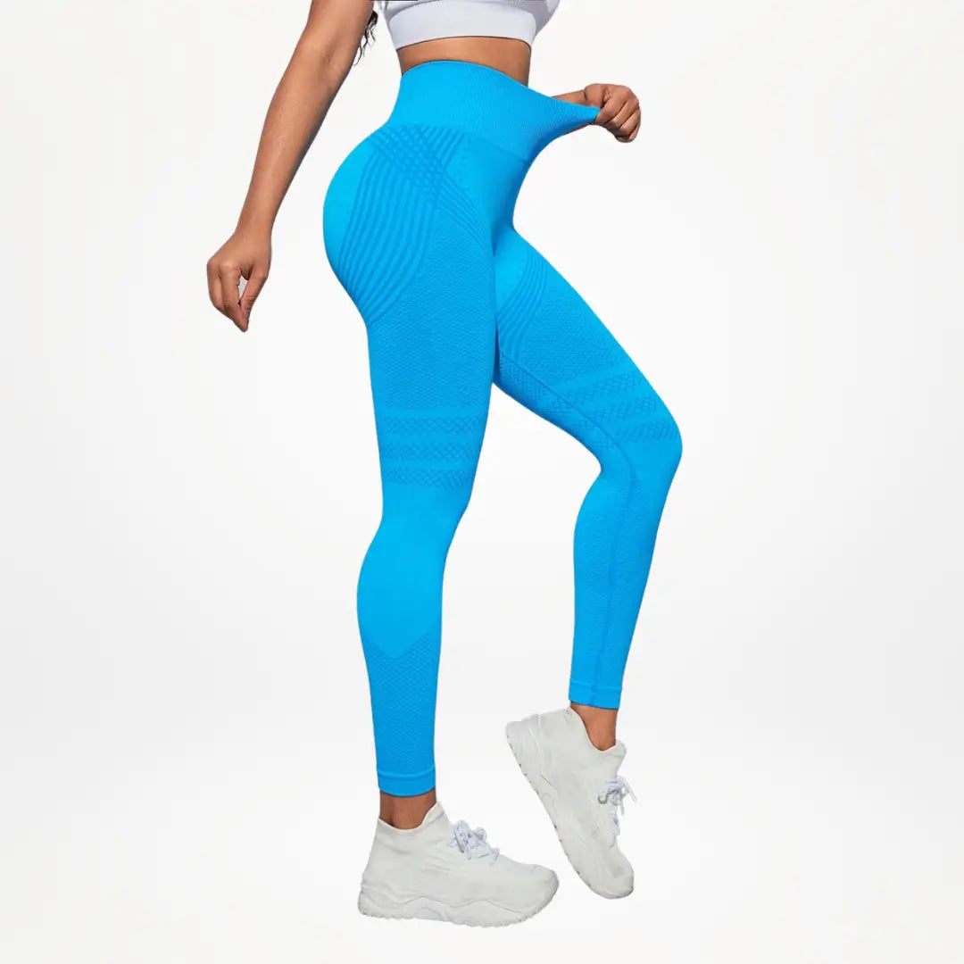 Leggings 3D VivaCuerpo™ - Azul