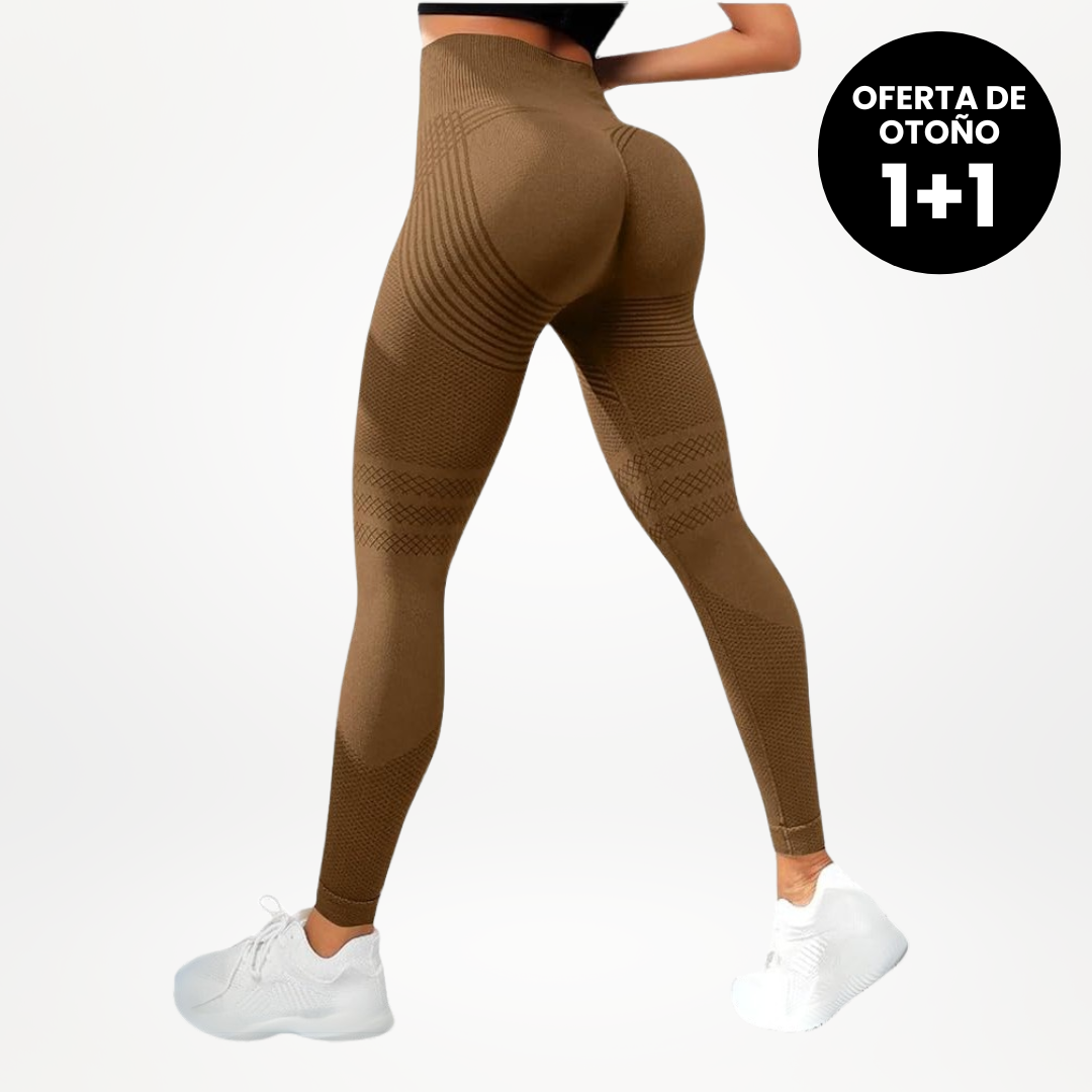 Leggings 3D VivaCuerpo™ - Café