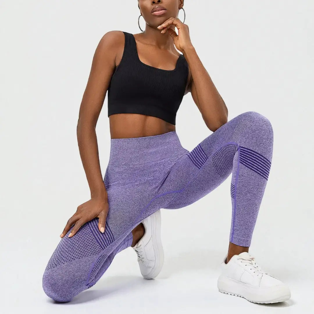 Leggings 3D VivaCuerpo™ - Violeta Claro