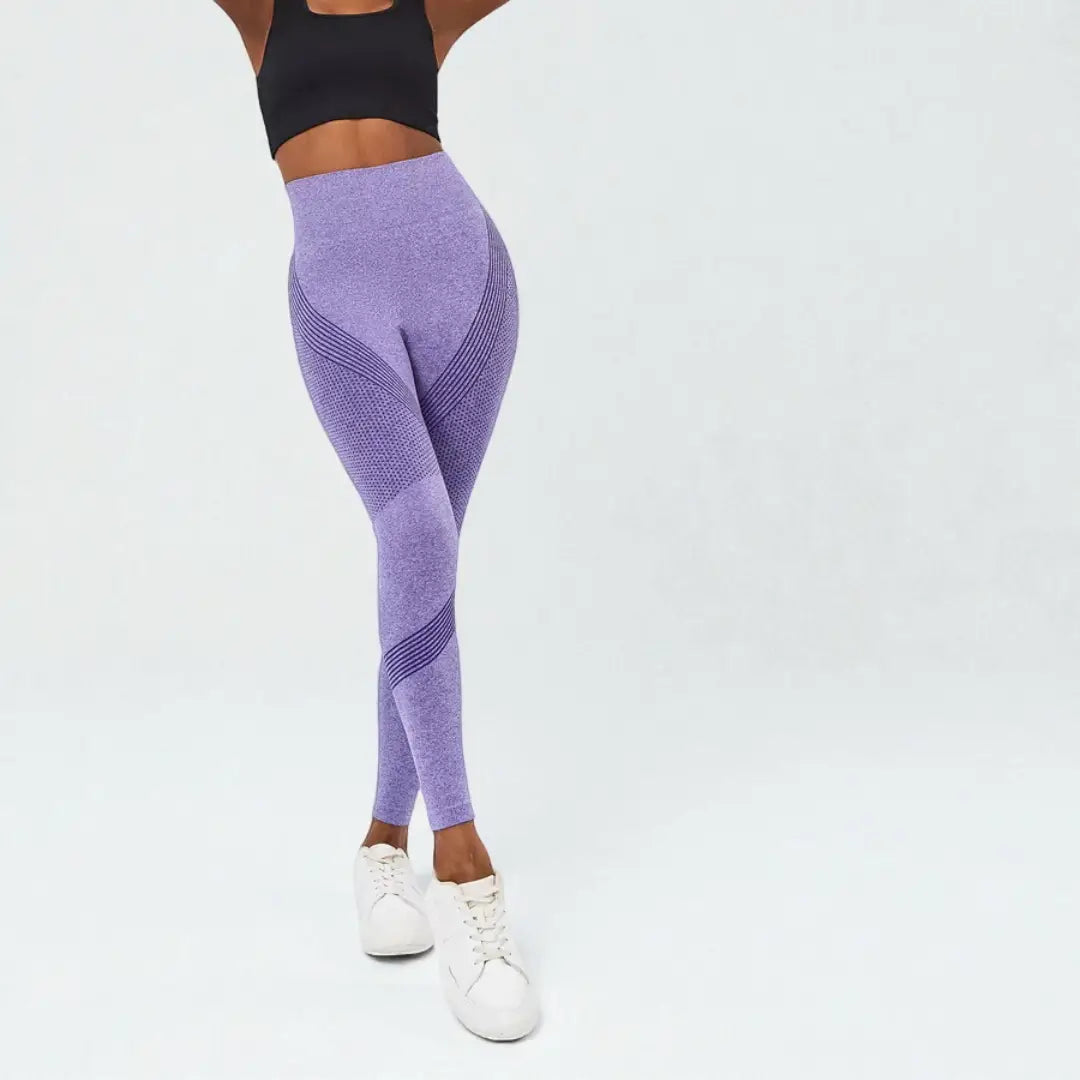 Leggings 3D VivaCuerpo™ - Violeta Claro