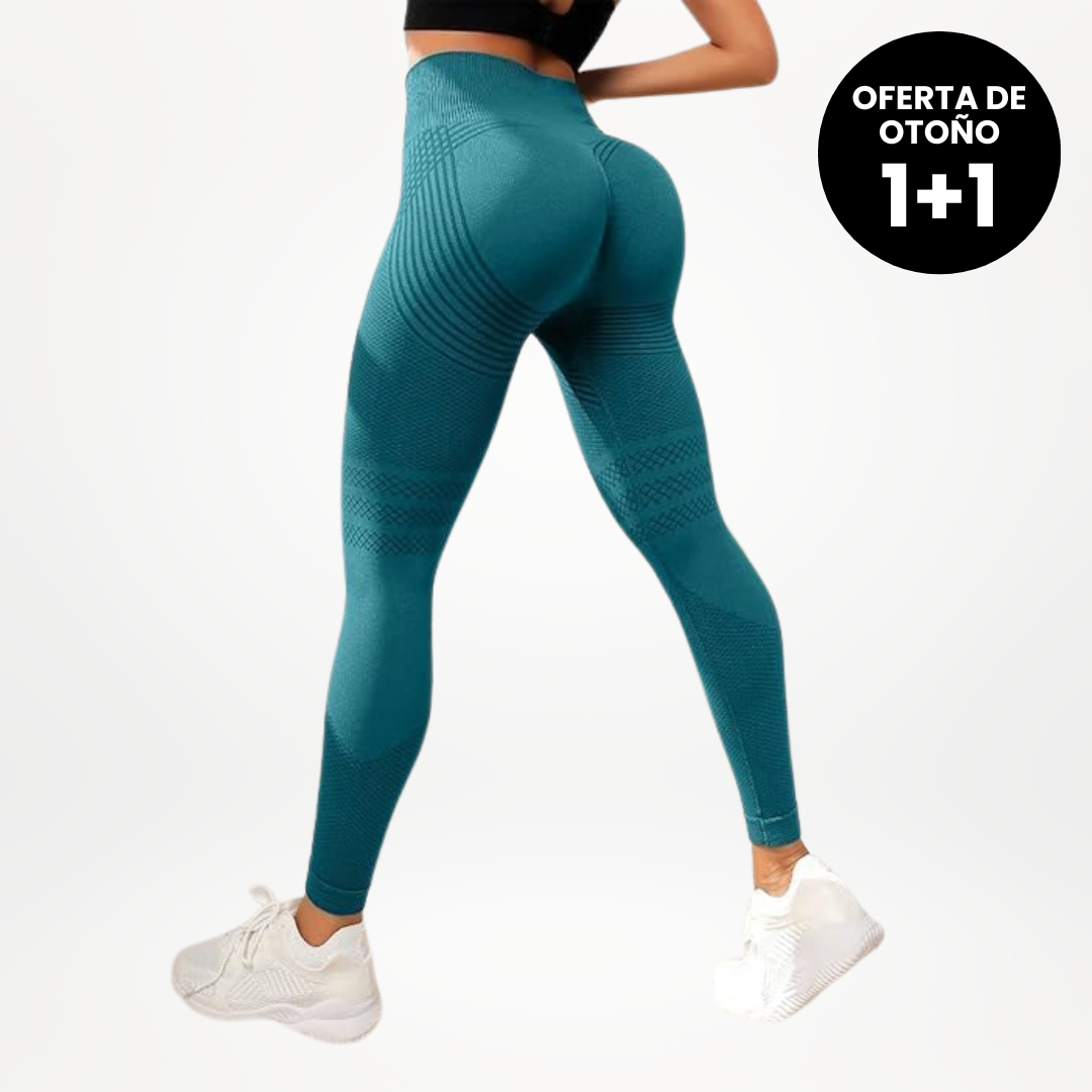 Leggings 3D VivaCuerpo™ - Turquesa