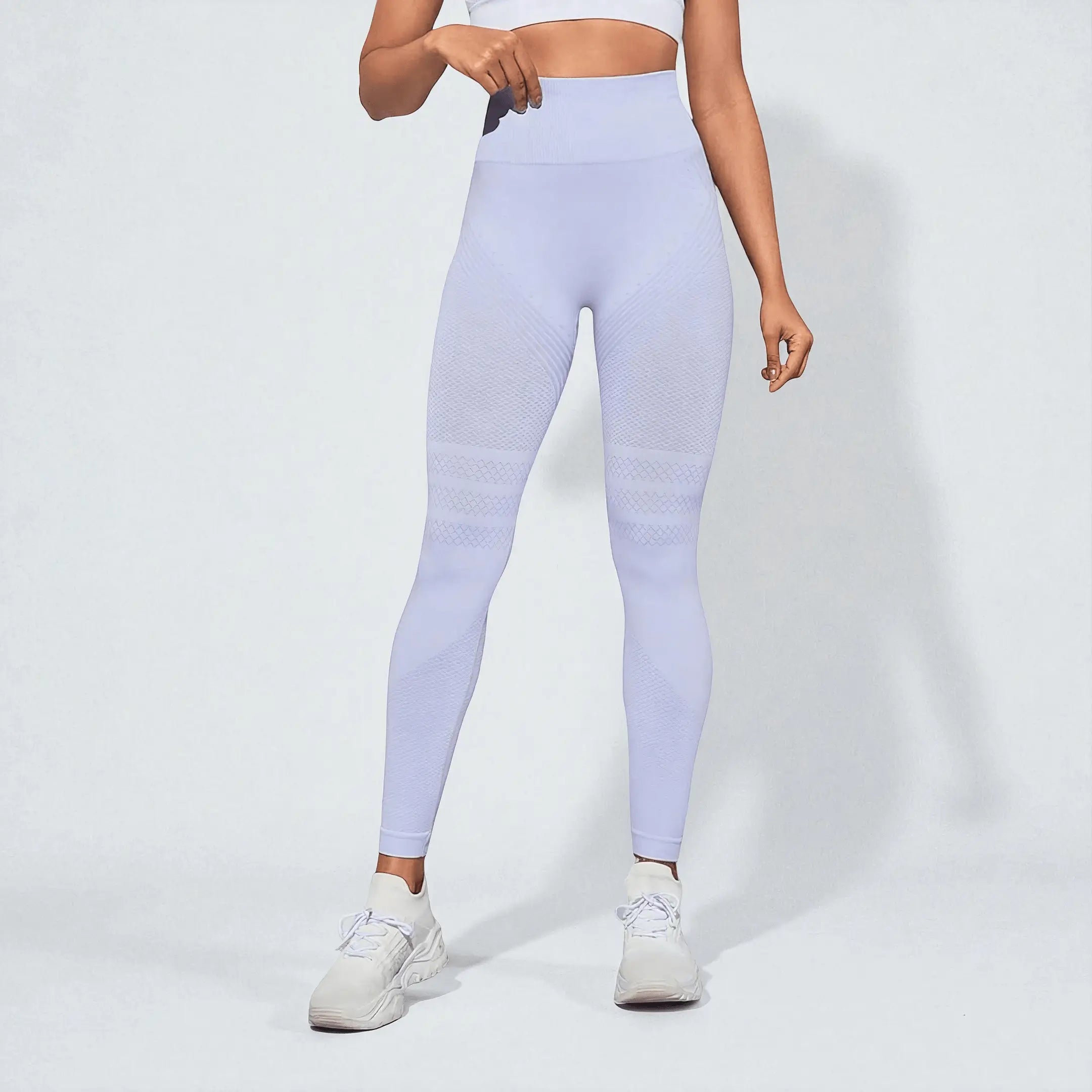 Leggings 3D VivaCuerpo™ - Lila claro