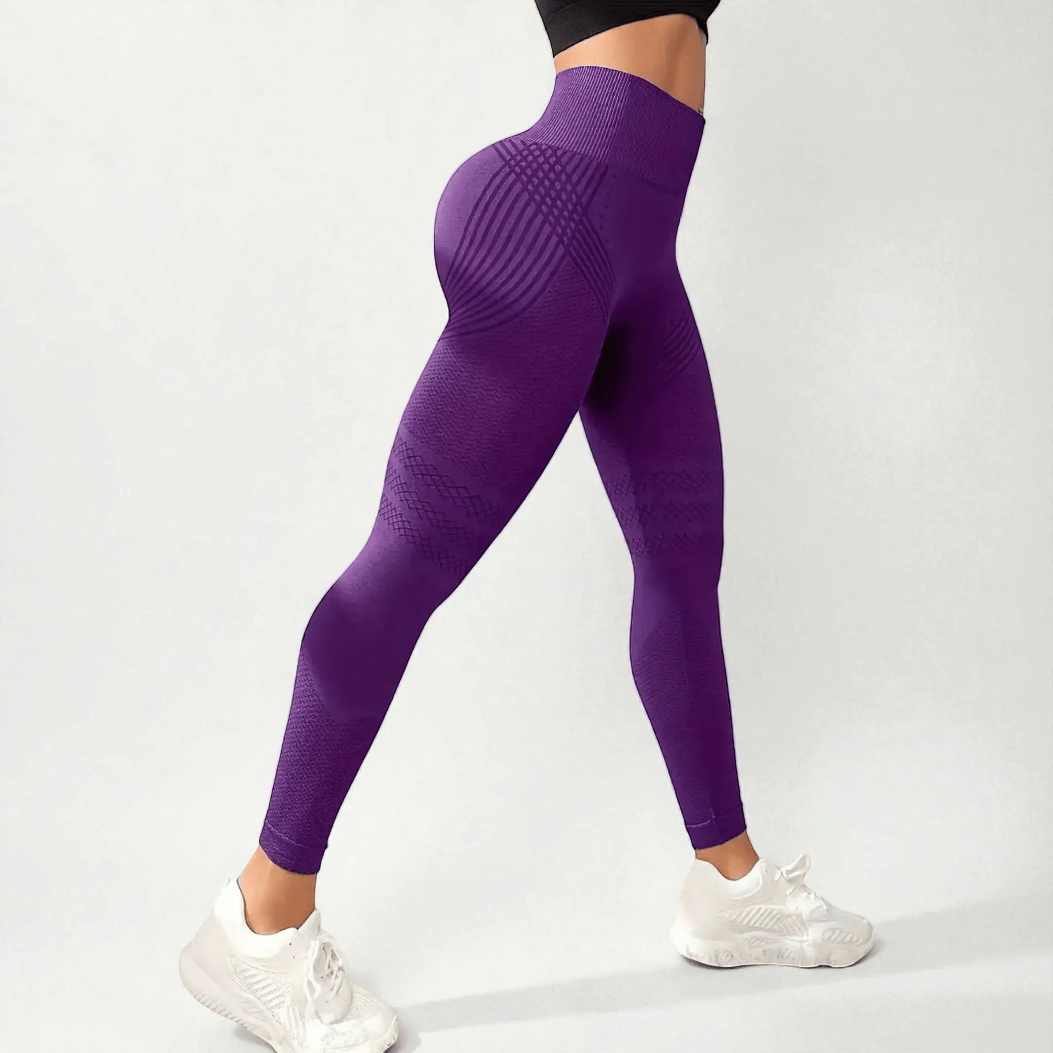 Leggings 3D VivaCuerpo™ - Morado