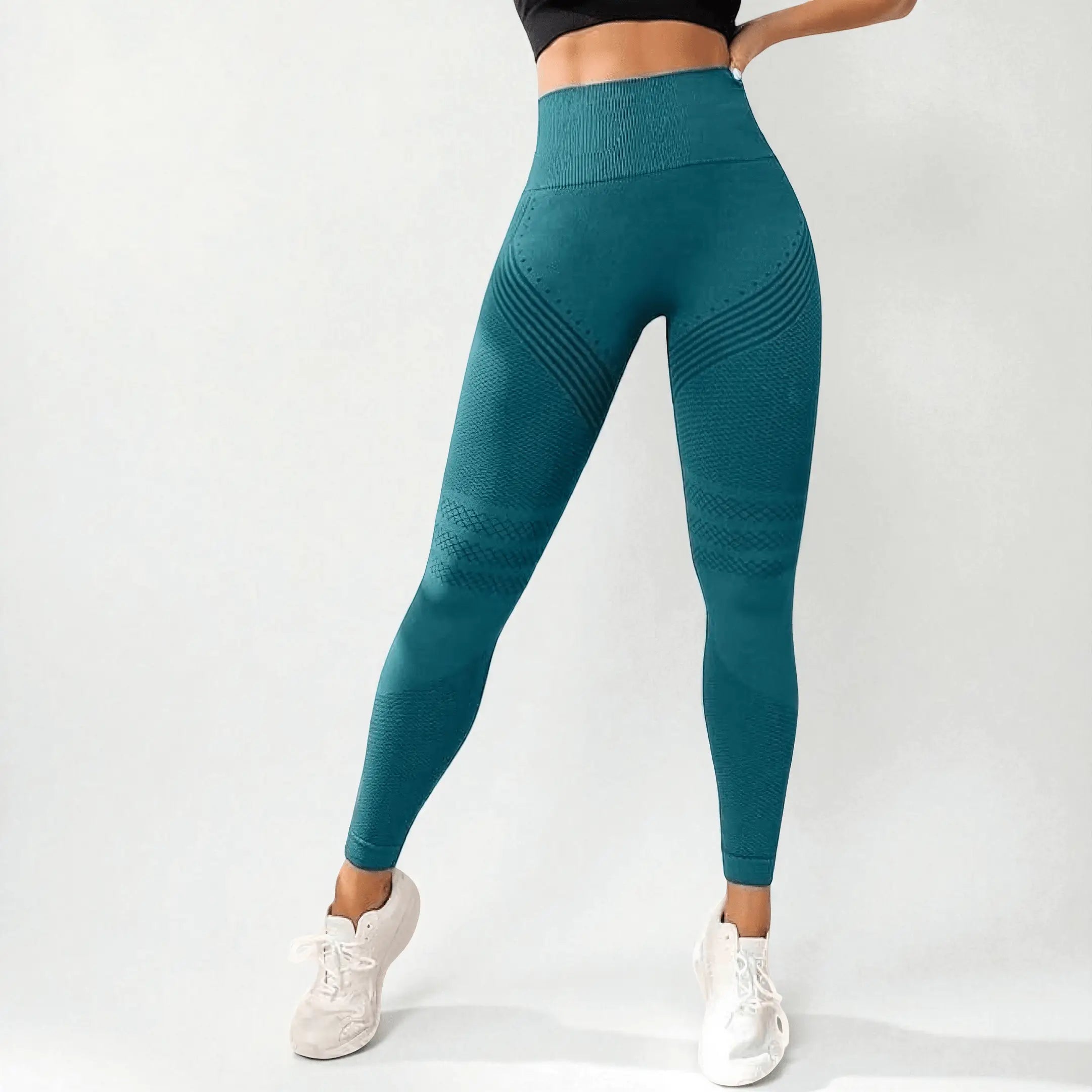 Leggings 3D VivaCuerpo™ - Turquesa
