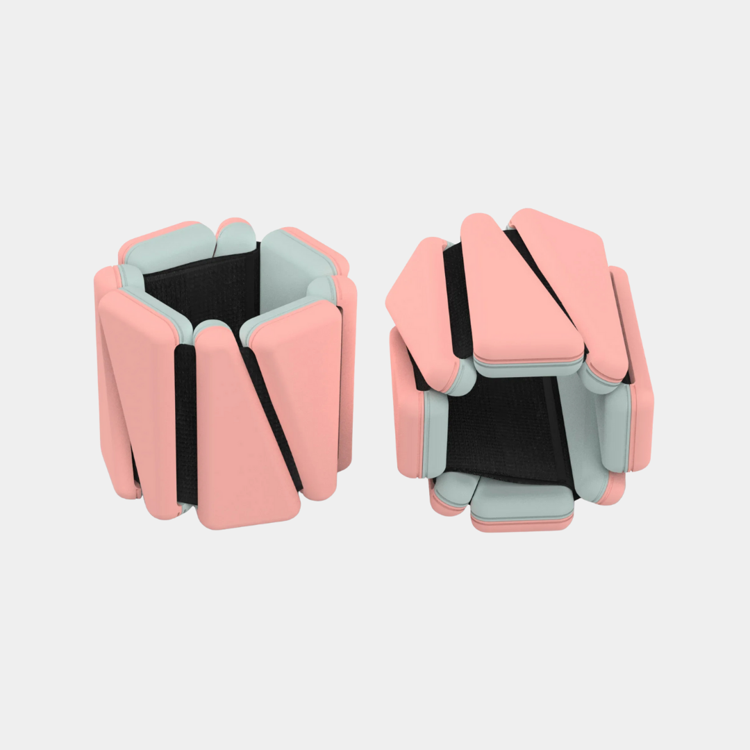 VivaWeights™ Wearable Fitness Bangles (Pair – 1lb Each)