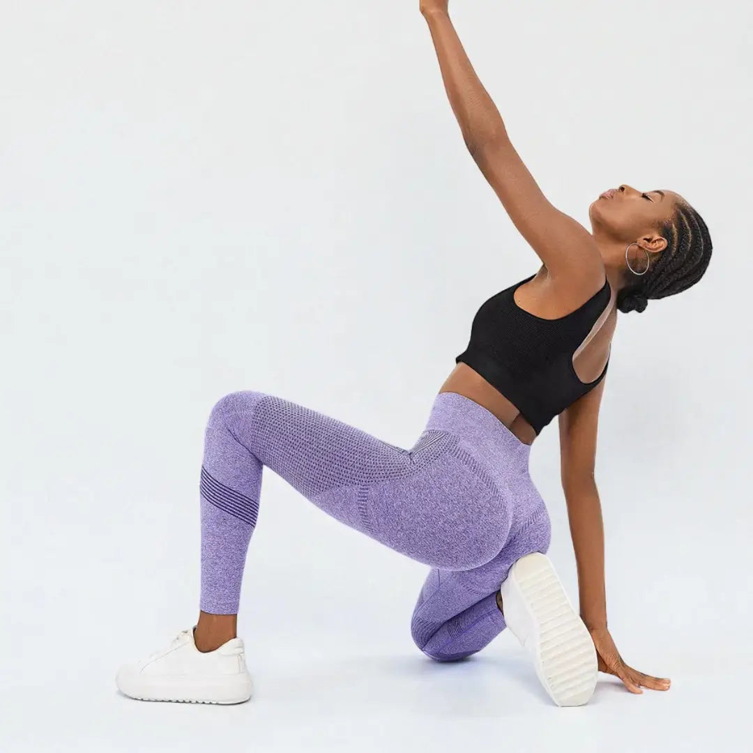 Leggings 3D VivaCuerpo™ - Violeta Claro