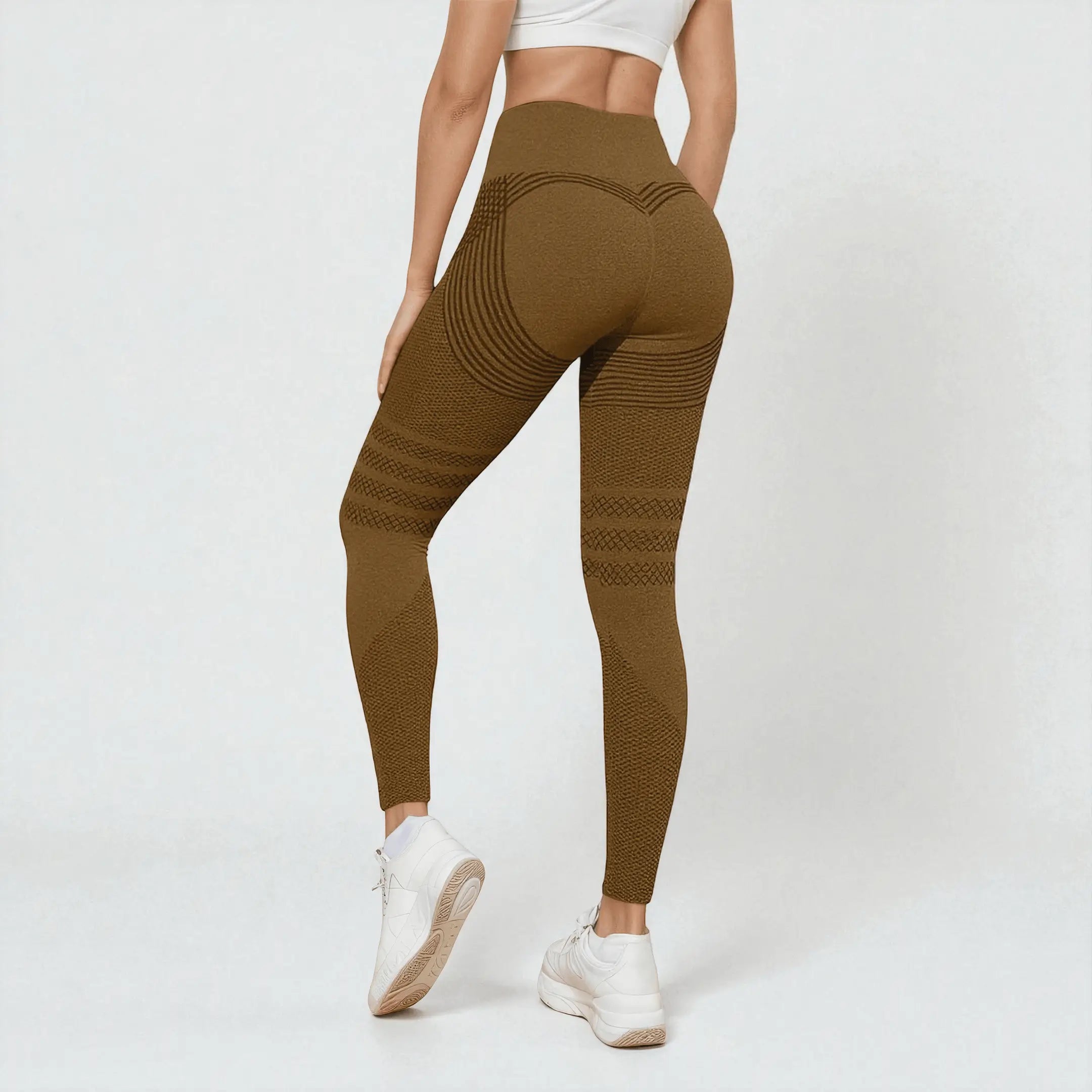 Leggings 3D VivaCuerpo™ - Café